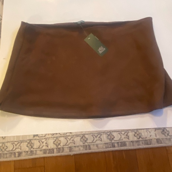 wild fable Dresses & Skirts - Wild Fable Chocolate Mini Skirt With Panties underneath. Size XL. NWT